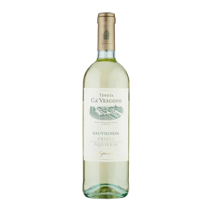 Tenuta Ca' Vescovo Sauvignon Superiore Friuli DOC Aquileia 750 ml