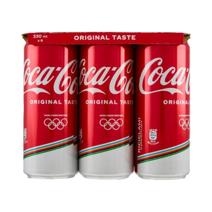 COCA COLA LATTINA SLEEK CL.33X6