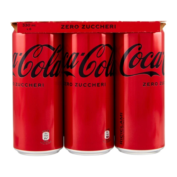 Coca-Cola Zero 6 x 33 cl