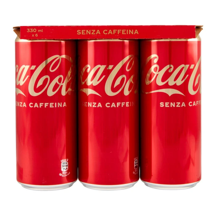 Coca-Cola Senza Caffeina 6 x 33 cl