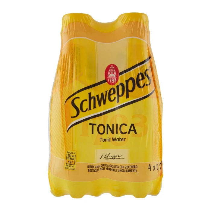 Schweppes Tonica 0,25 L PET x 4