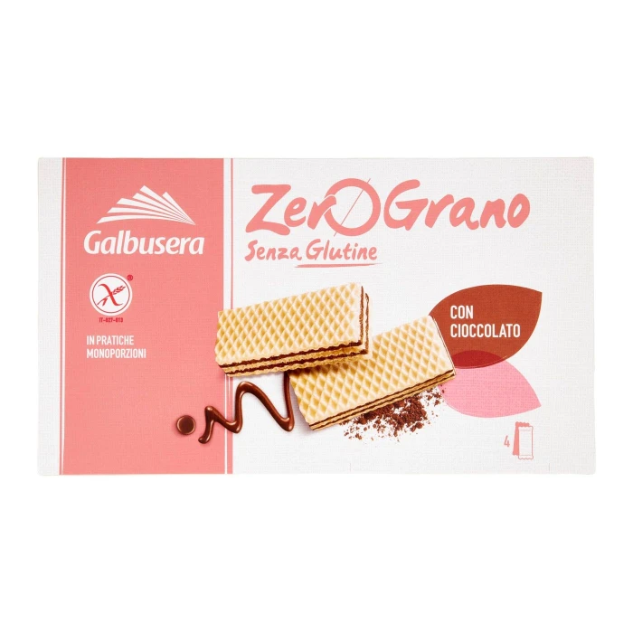 Galbusera ZeroGrano con Cioccolato 4 x 45 g