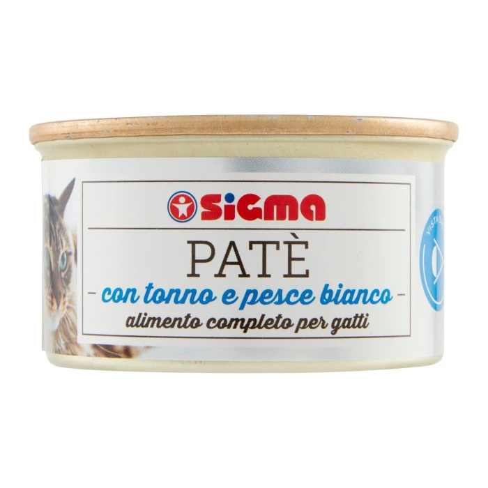 Sigma Patè con tonno e pesce bianco 85 g