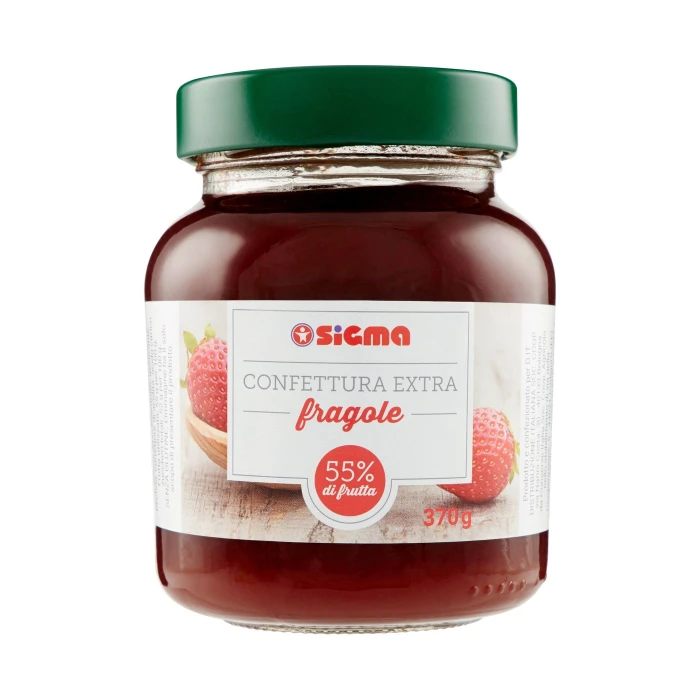 Sigma Confettura Extra fragole 370 g