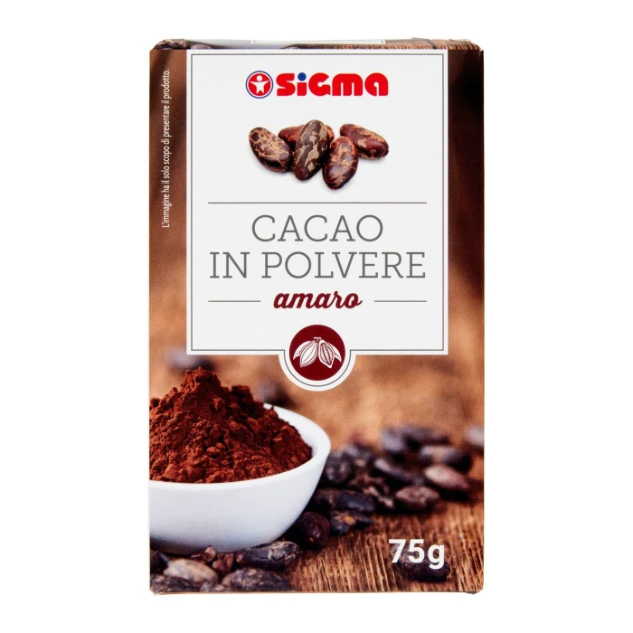 Sigma Cacao in Polvere amaro 75 g