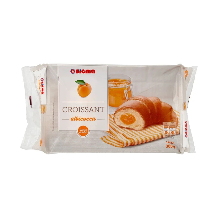 Sigma Croissant albicocca 6 x 50 g