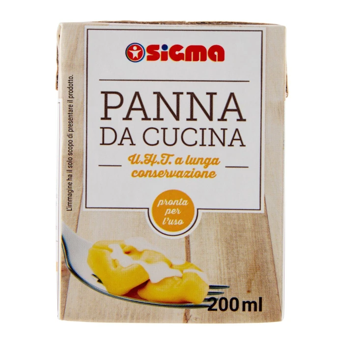 Sigma Panna da Cucina U.H.T. a lunga conservazione 200 ml