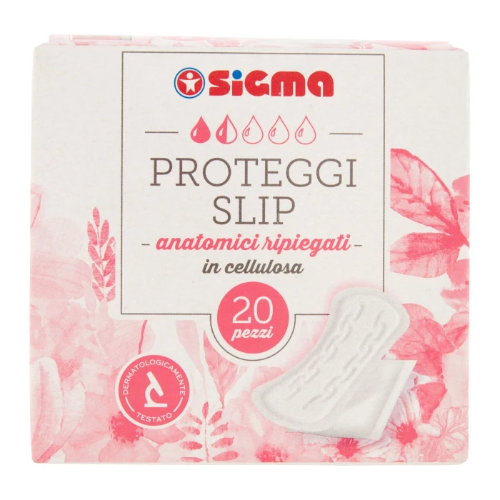 Sigma Proteggi Slip anatomici ripiegati 20 pz