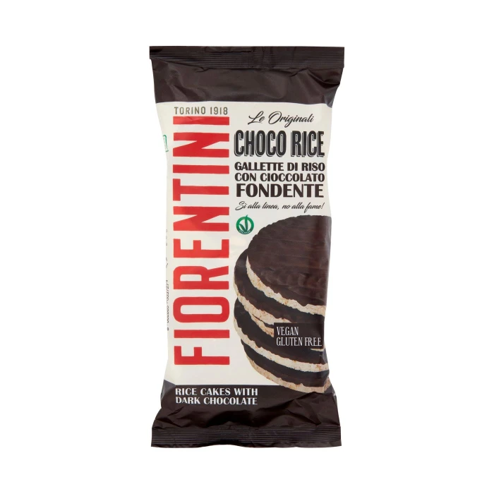 Fiorentini le Originali Choco Rice Gallette di Riso con Cioccolato Fondente 100 g
