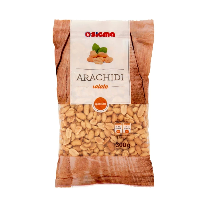 Sigma Arachidi salate sgusciate 300 g