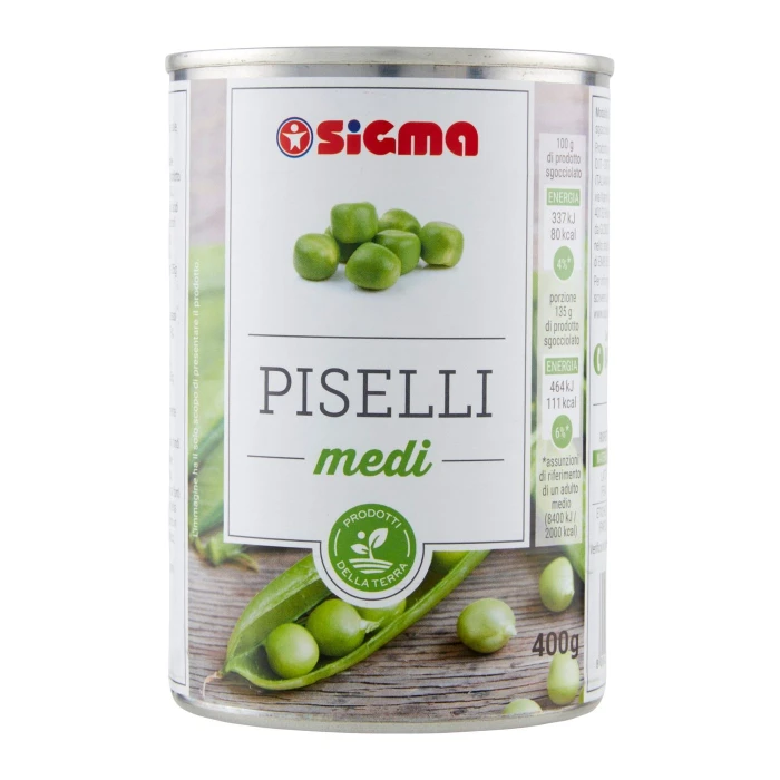 Sigma Piselli medi 400 g