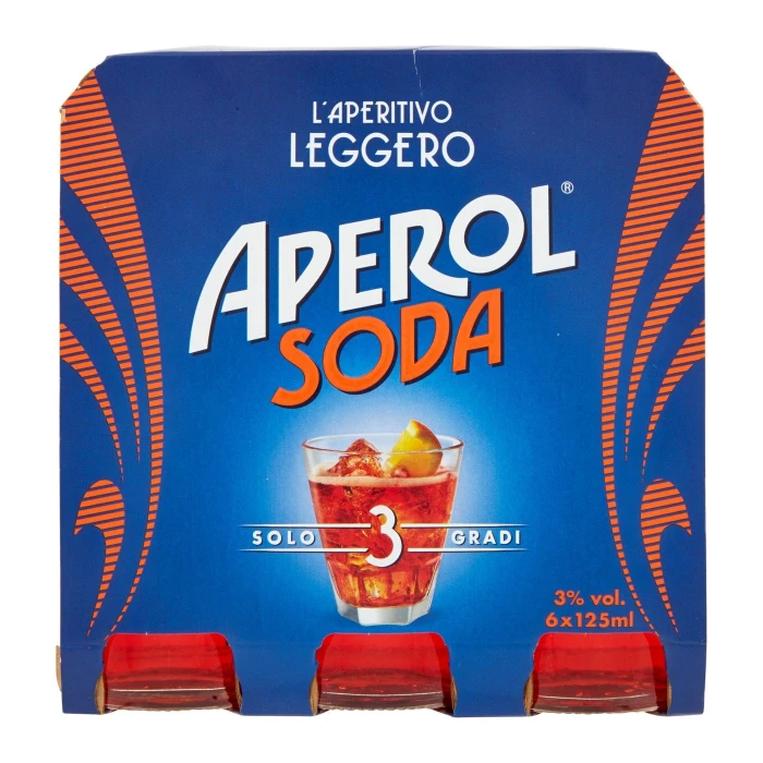 Aperol Soda 6 x 125 ml