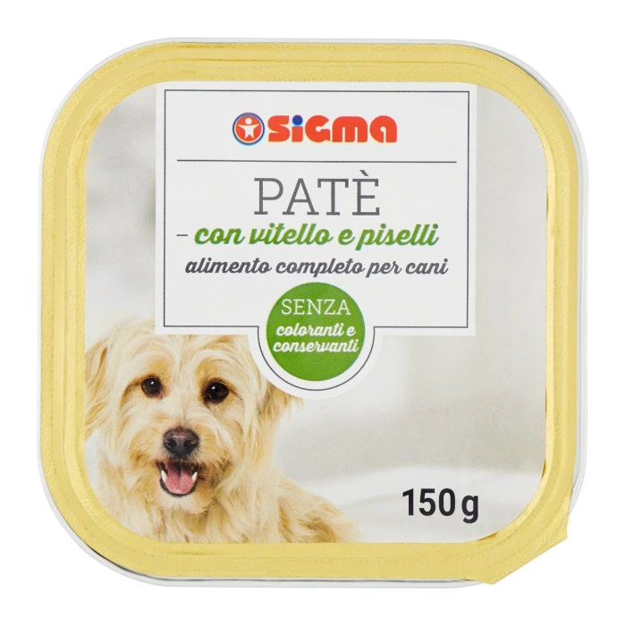 Sigma Patè con vitello e piselli 150 g
