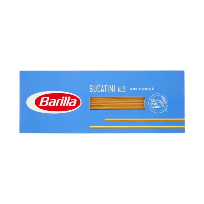 Barilla Pasta Bucatini n.9 100% Grano Italiano 500g