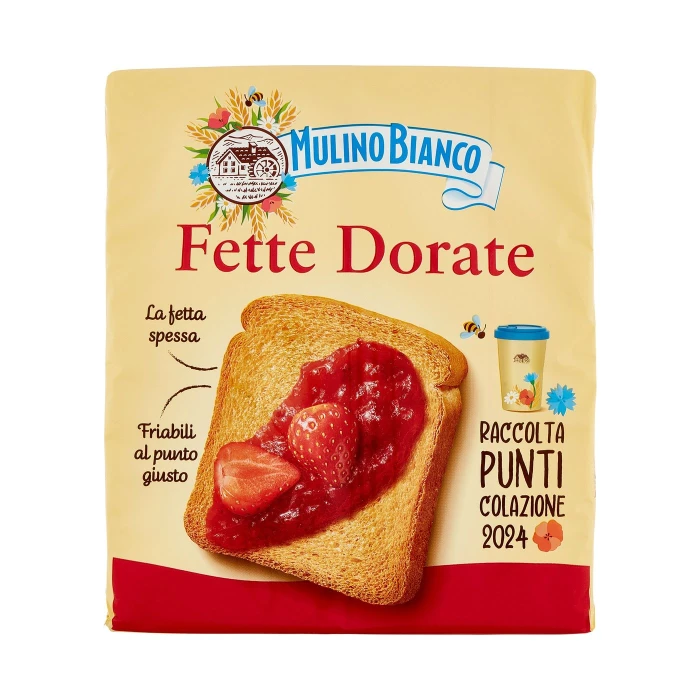 Mulino Bianco Fette Biscottate Dorate 315g