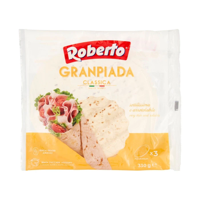 Roberto Granpiada Classica 3 Piadine 330 g