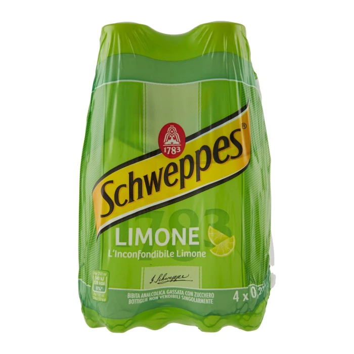 Schweppes Limone 0,25 L Pet x 4