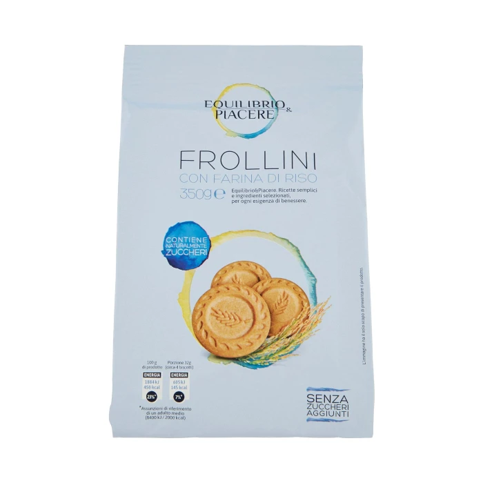 Equilibrio & Piacere Frollini con Farina di Riso 350 g