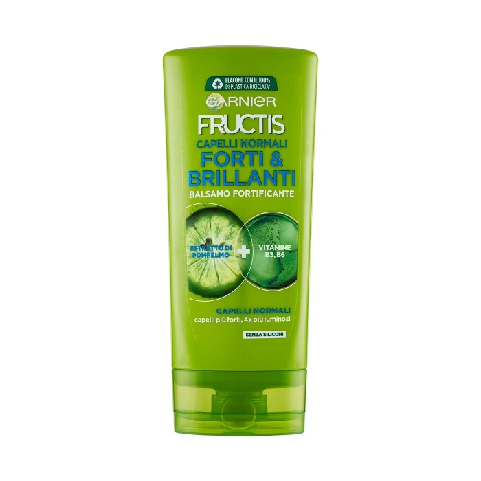 Garnier Balsamo Fructis Capelli Normali, Capelli Forti e Brillanti, 200 ml