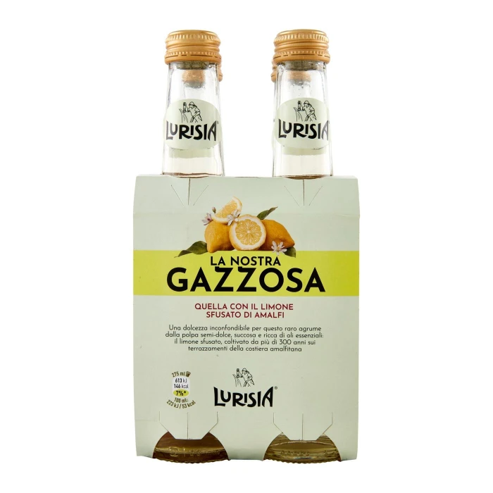 Lurisia la Nostra Gazzosa confezione 4 x 275 ml