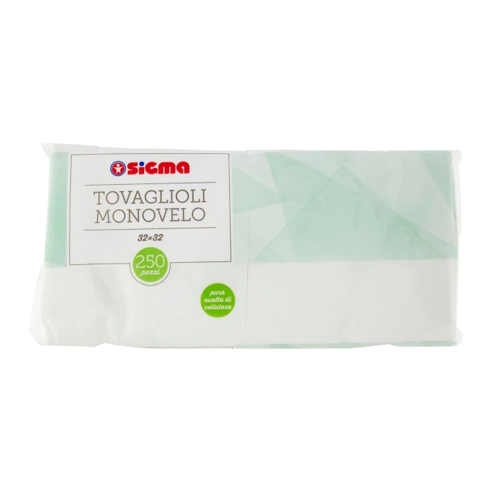 Sigma Tovaglioli Monovelo 32x32 250 pz
