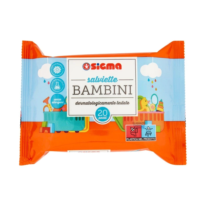 Sigma salviette Bambini 20 pz