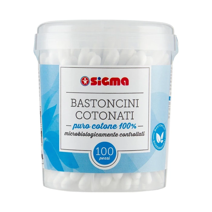 Sigma Bastoncini Cotonati 100 pz