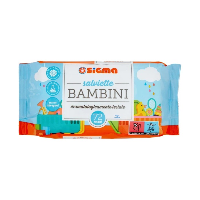 Sigma salviette Bambini 72 pz