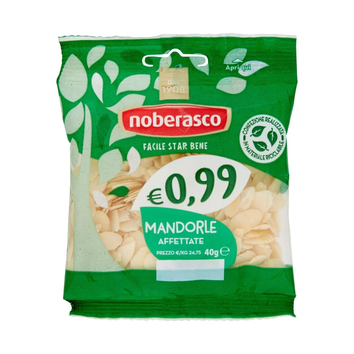 noberasco € 0,99 Mandorle Affettate 40 g