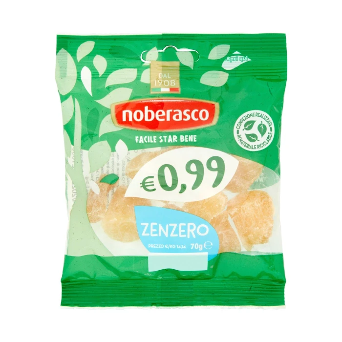 noberasco € 0,99 Zenzero 70 g