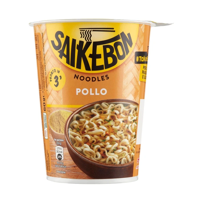 Saikebon Noodles Pollo 60 g