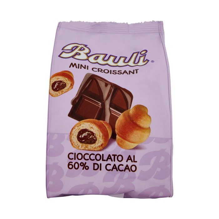 Bauli Mini Croissant Cioccolato al 60% di Cacao 75 g