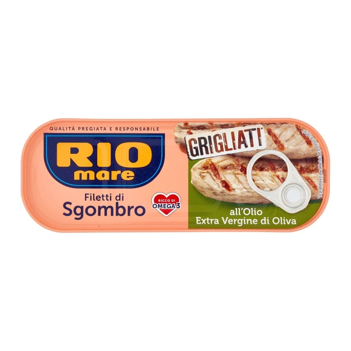 Rio mare Filetti di Sgombro all'Olio Extra Vergine di Oliva Grigliati* 120 g