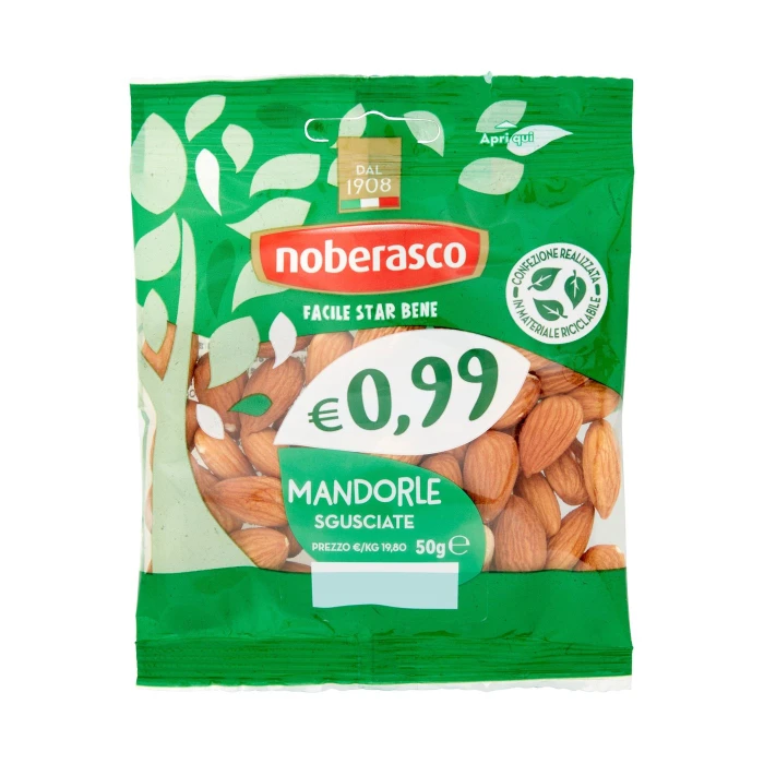 noberasco € 0,99 Mandorle Sgusciate 50 g