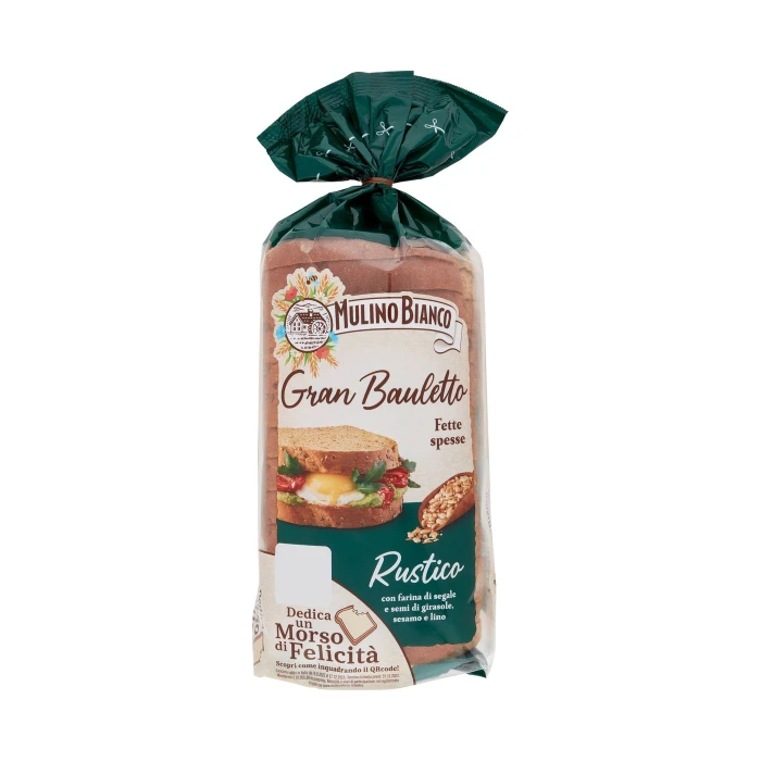 Mulino Bianco Gran Bauletto Pane Rustico 500g