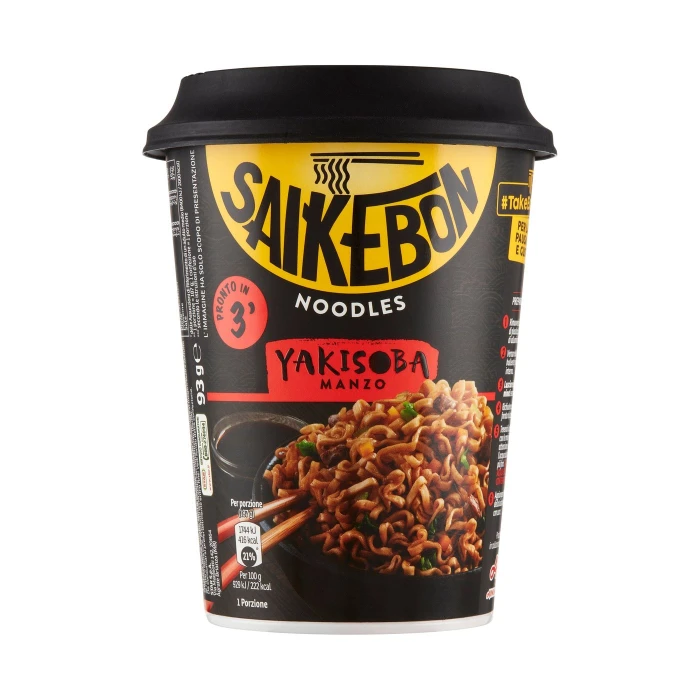 Saikebon Noodles Yakisoba Manzo 93 g