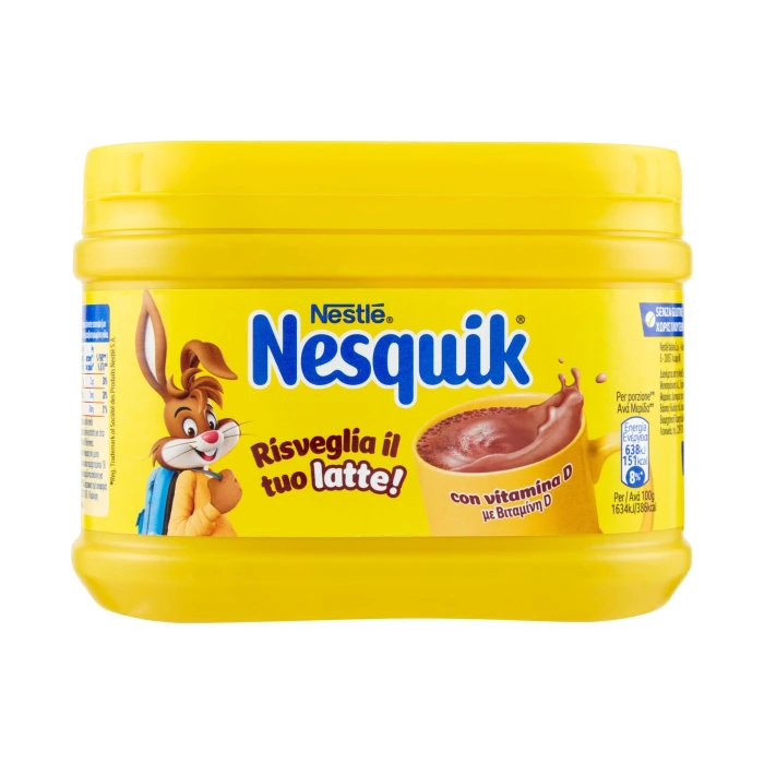 NESQUIK Preparato Solubile per Bevanda con Cacao Magro barattolo 250 g