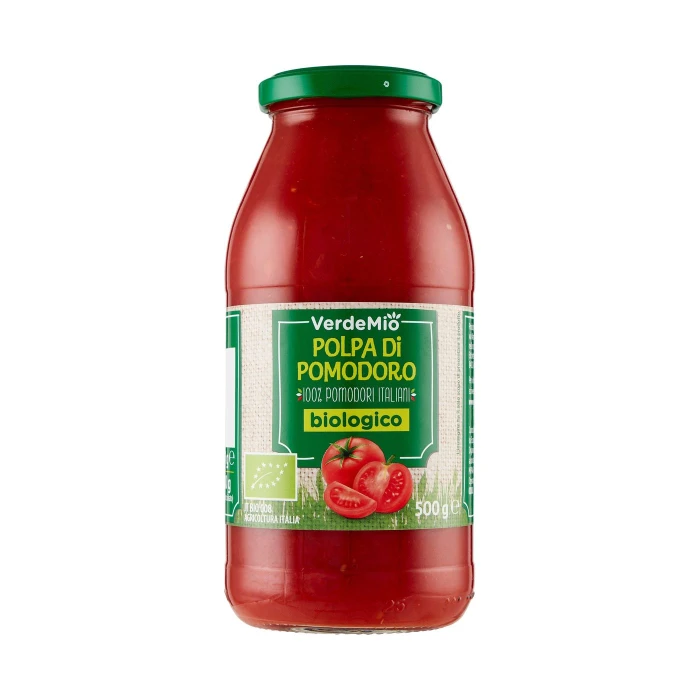 VerdeMio Polpa di Pomodoro biologico 500 g