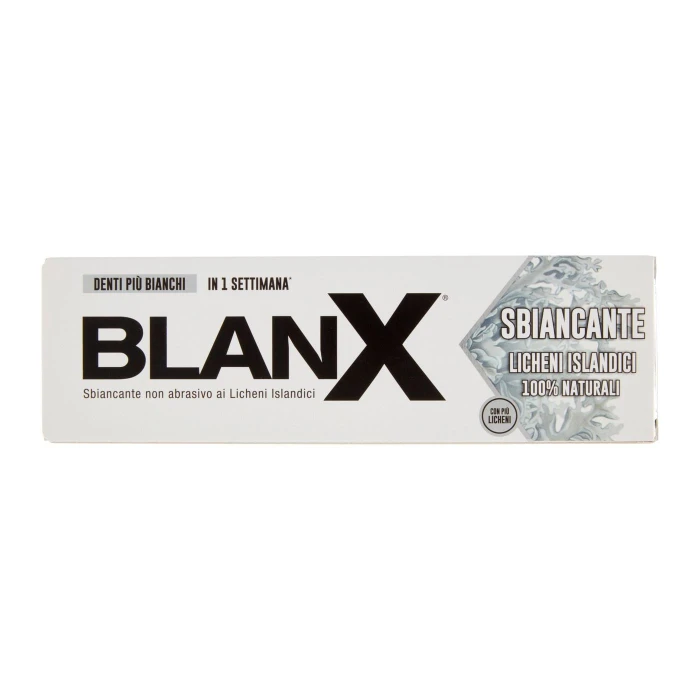 Blanx Sbiancante Licheni Islandici 100% Naturali 75 ml