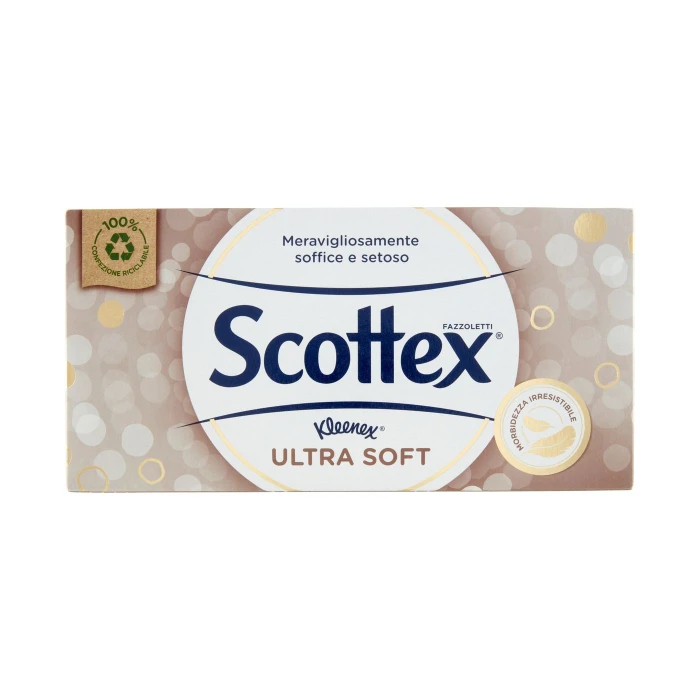 Scottex Ultra Soft Fazzoletti 80 pz