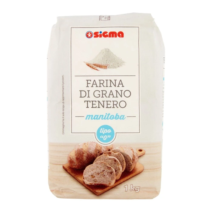Sigma Farina di Grano Tenero manitoba tipo 0 1 kg