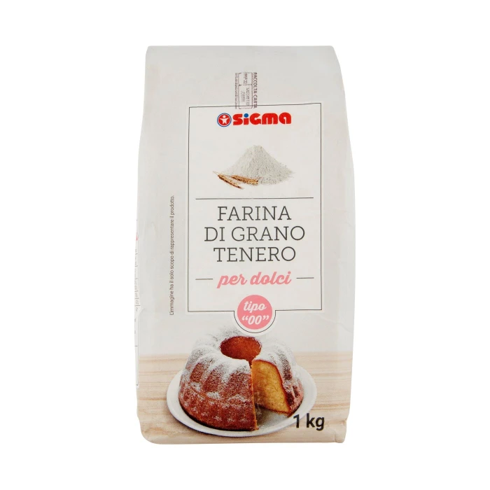 Sigma Farina di Grano Tenero per dolci tipo 00 1 kg