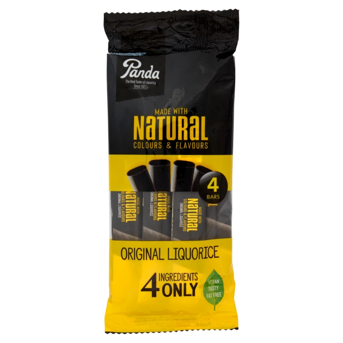 Panda Original Liquorice 4 Bars 128 g