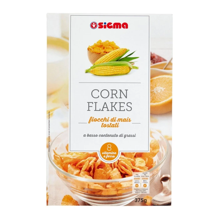 Sigma Corn Flakes fiocchi di mais tostati 375 g