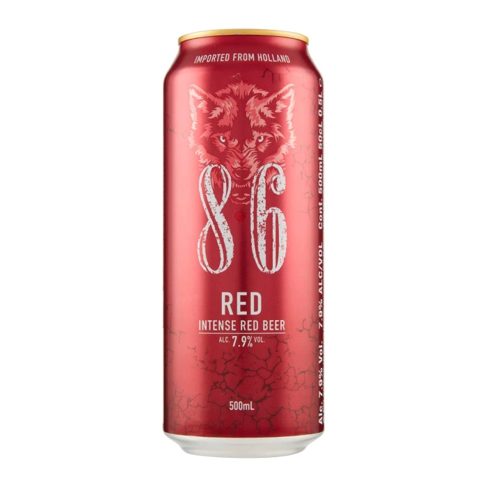 8.6 Red 500 mL