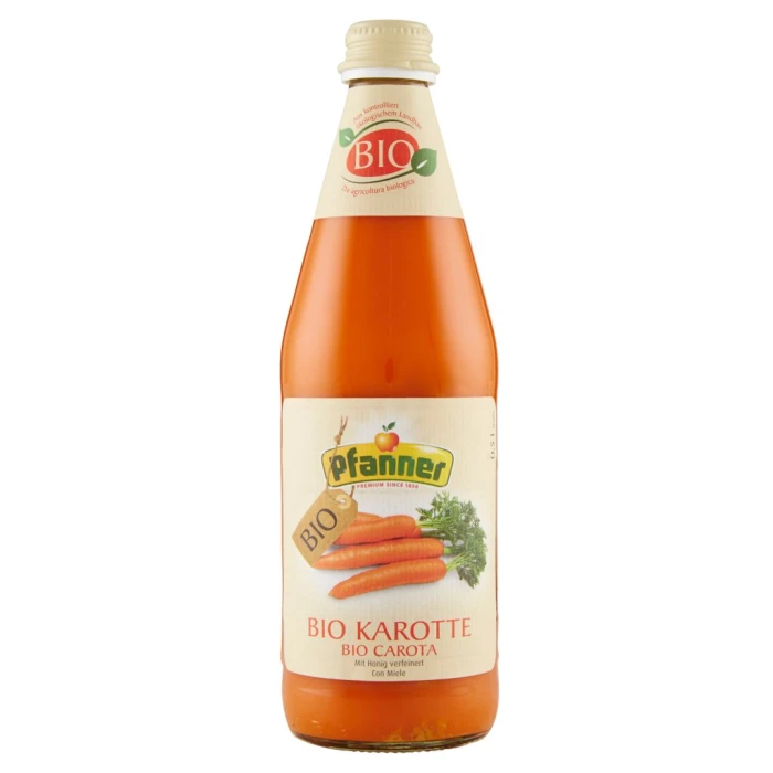 Succo bio carota 100% Pfanner 500 ml