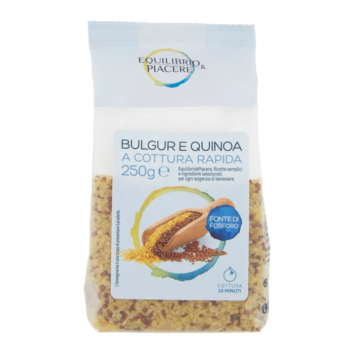 Equilibrio & Piacere Bulgur e Quinoa a Cottura Rapida 250 g