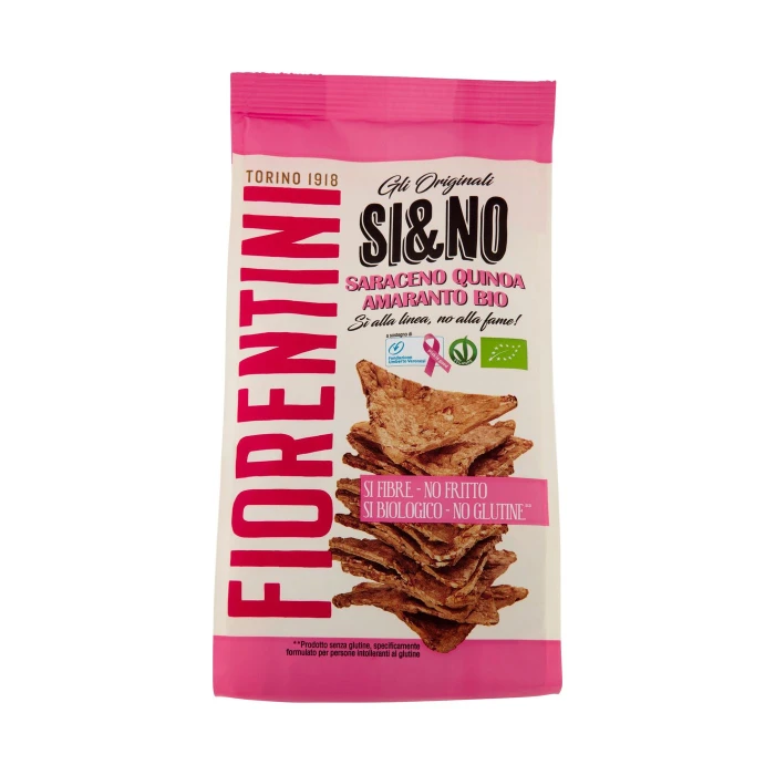 Fiorentini gli Originali Si&No Saraceno Quinoa Amaranto Bio 80 g