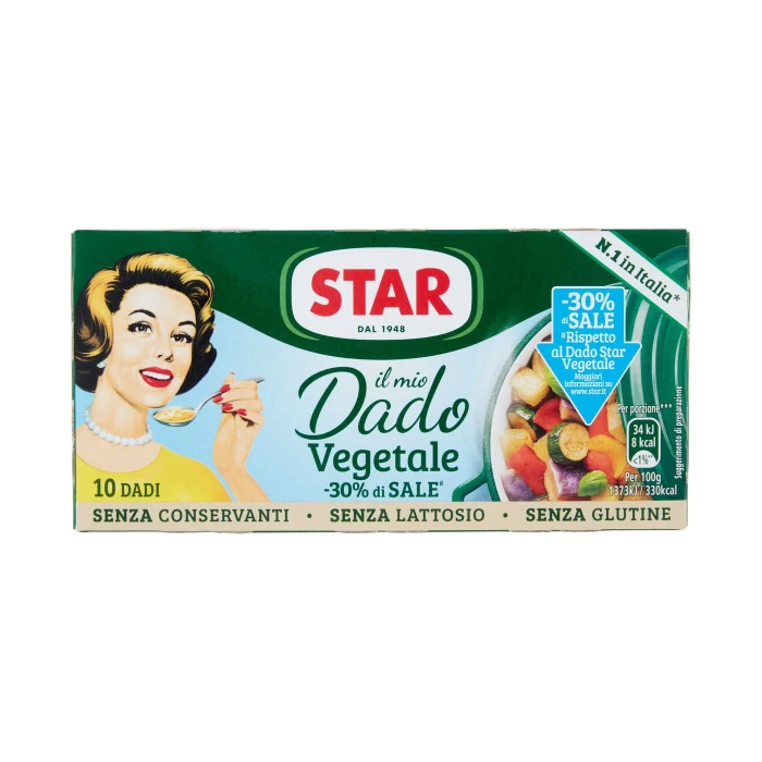 Star il mio Dado Vegetale -30% Sale# 10 Dadi 100 g
