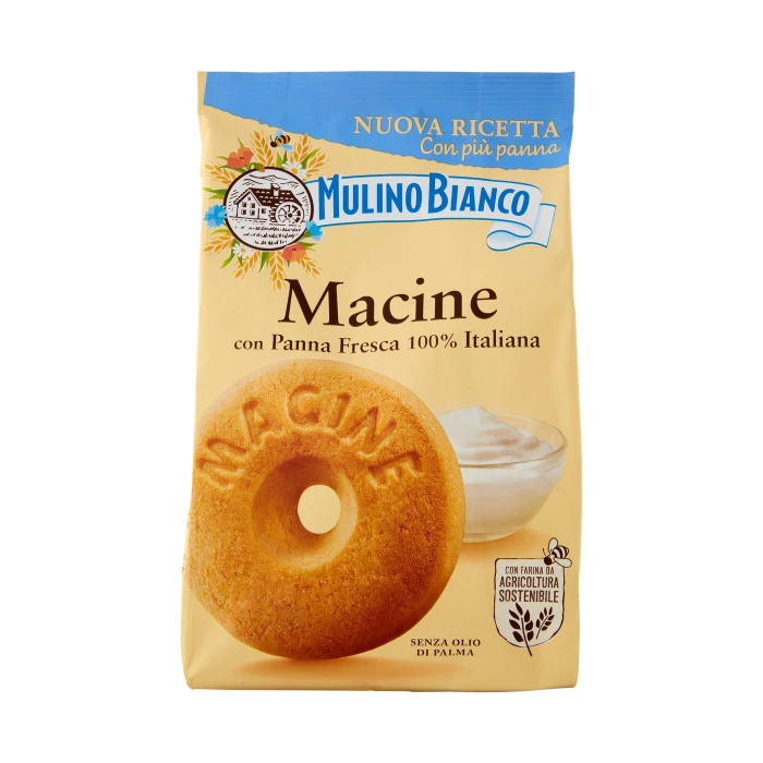 Mulino Bianco Macine Biscotti con Panna Fresca 350g
